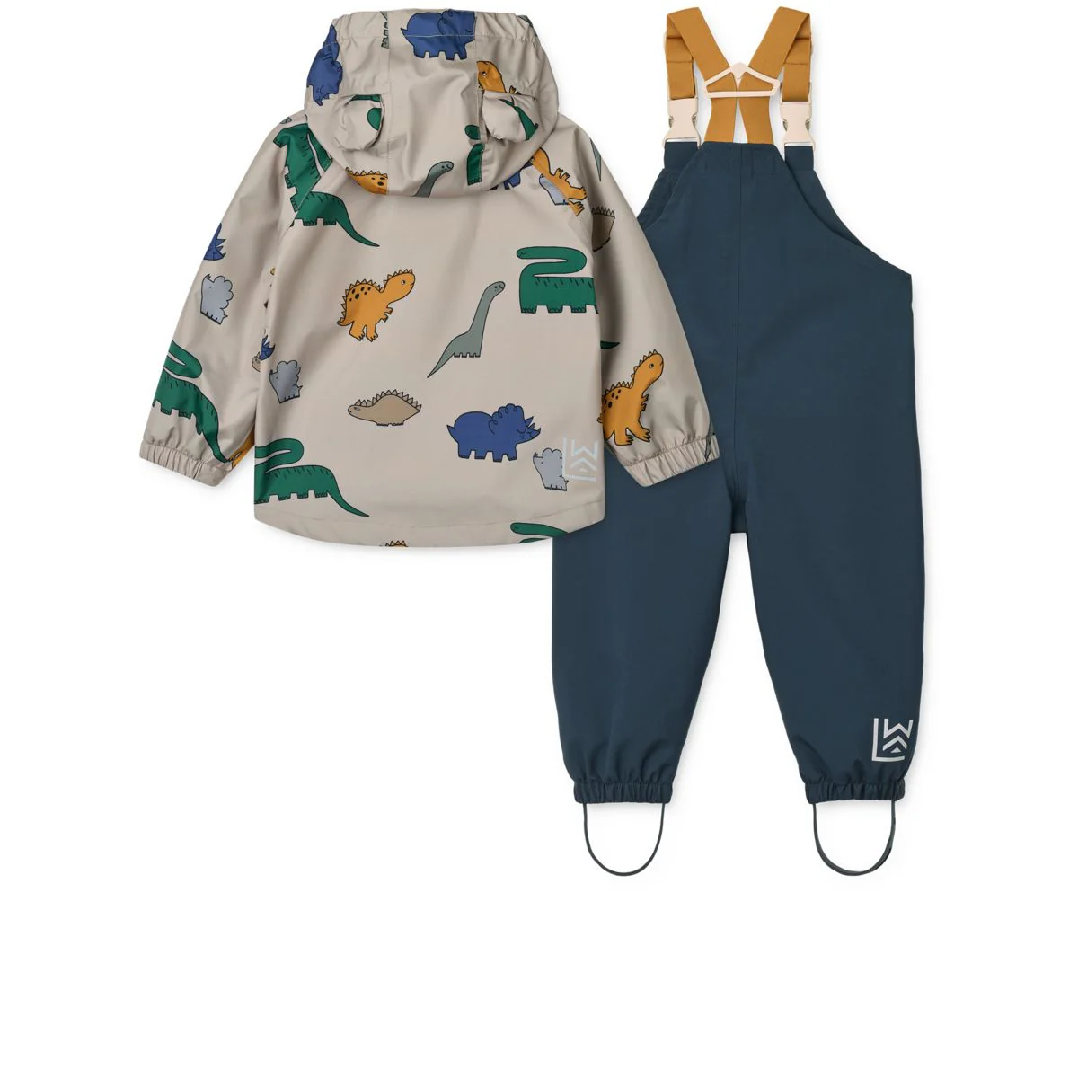 Liewood Dinosaurus completo antipioggia bimbo 1-4 anni