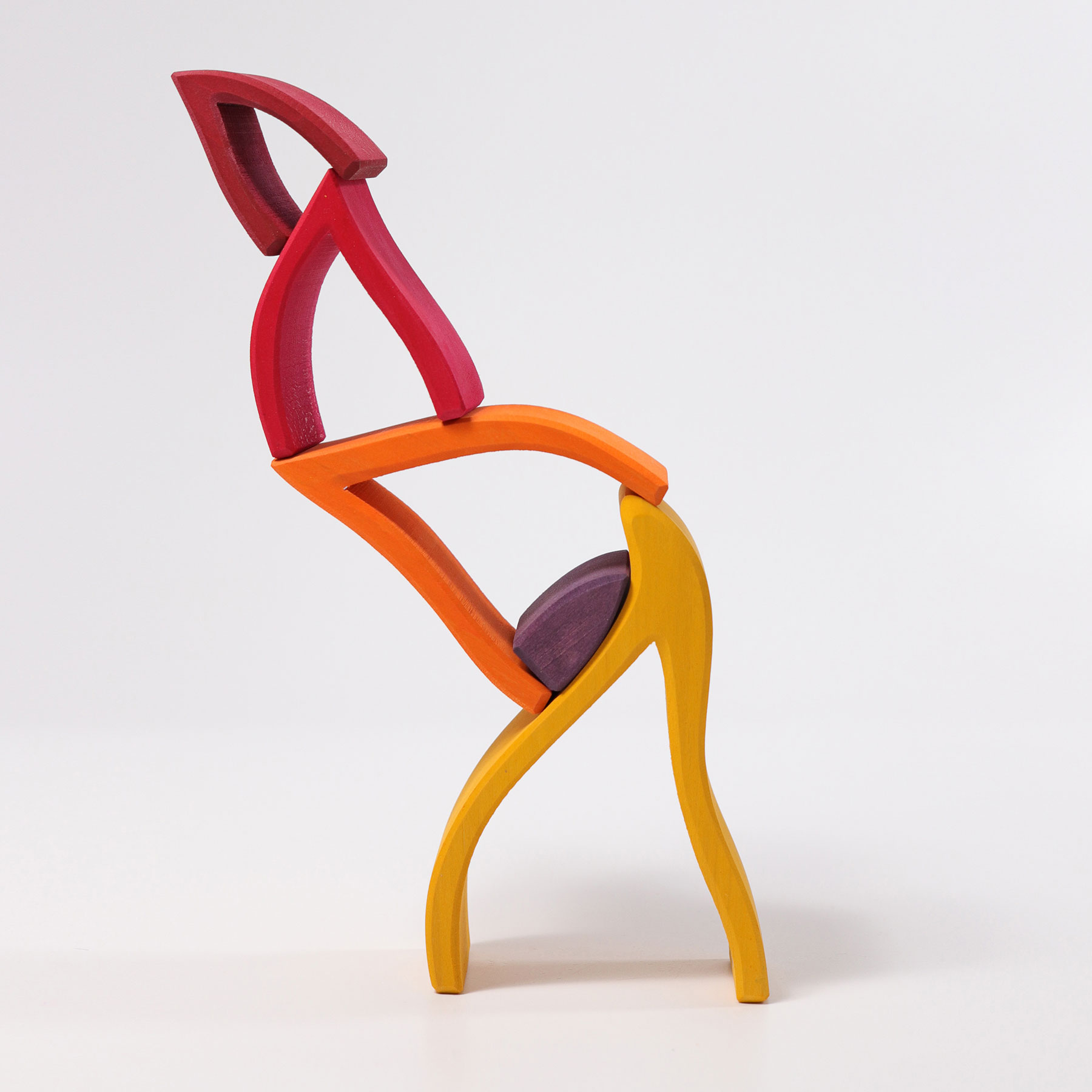 Grimm's Fiamma Mini impilabile legno 5 pezzi