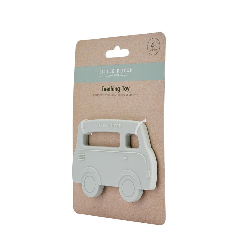 Little Dutch autobus verde massaggiagengive silicone