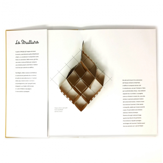 Franco Cosimo Panini Frank Lloyd Wright libro pop-up 7 anni