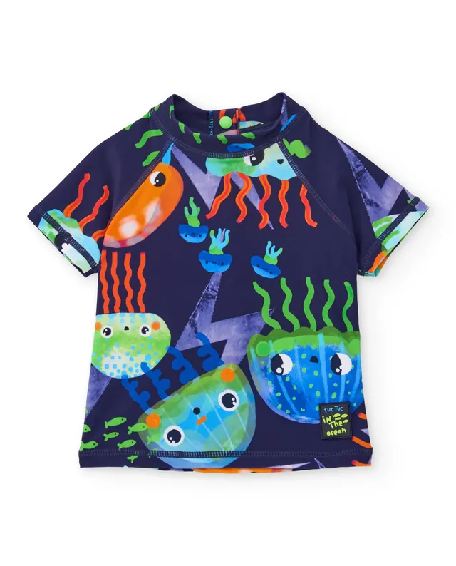 Tuc Tuc maglia mare bambino blu protezione UV