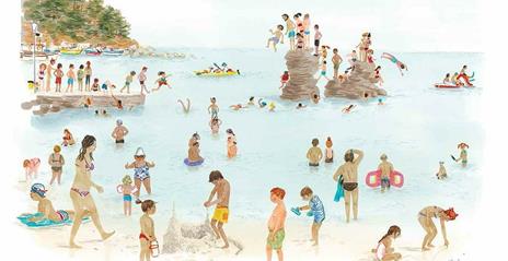 Topipittori In Spiaggia libro illustrato 3+ anni