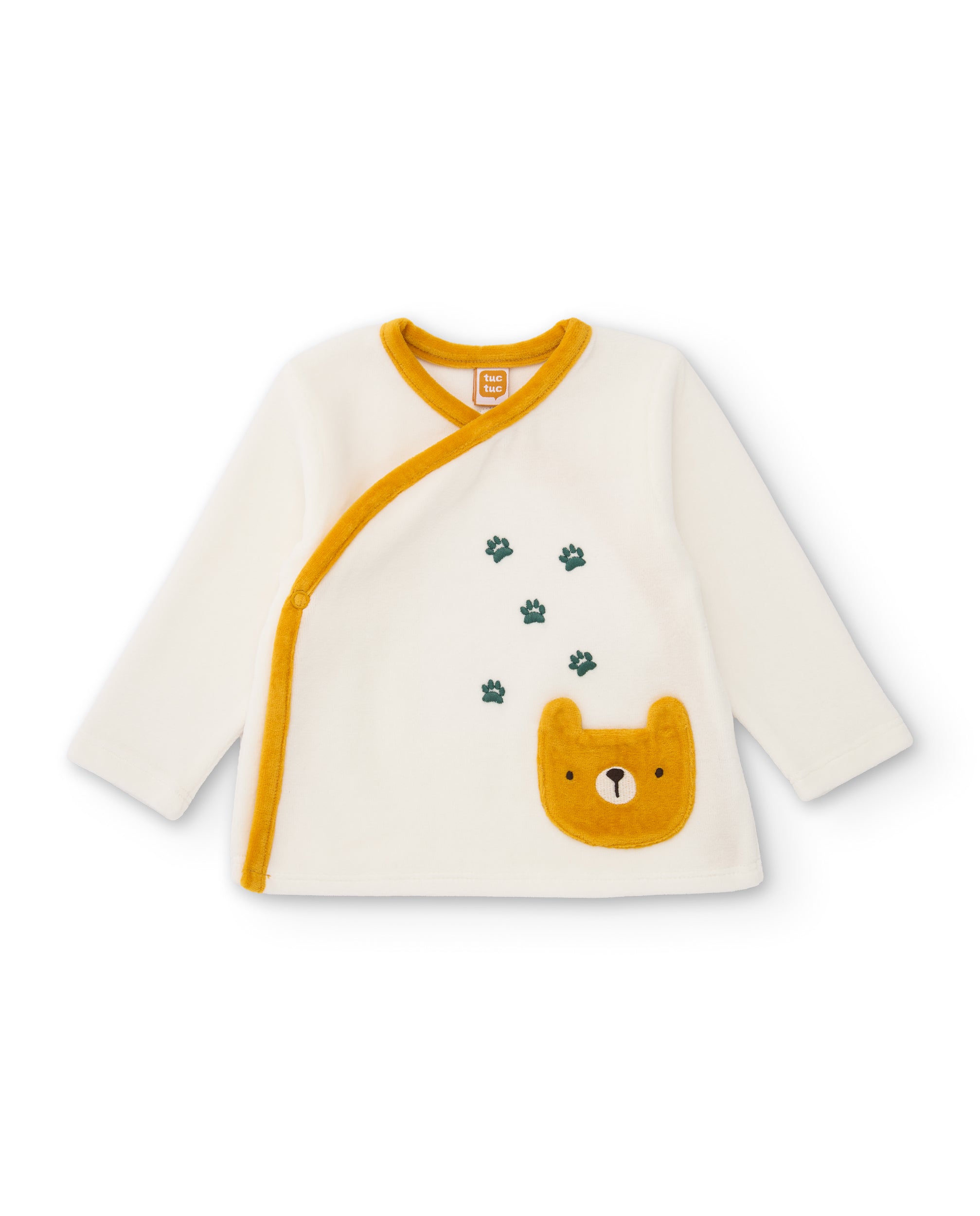 Tuc tuc Sweet Teddy Bear completo neonato senape orso
