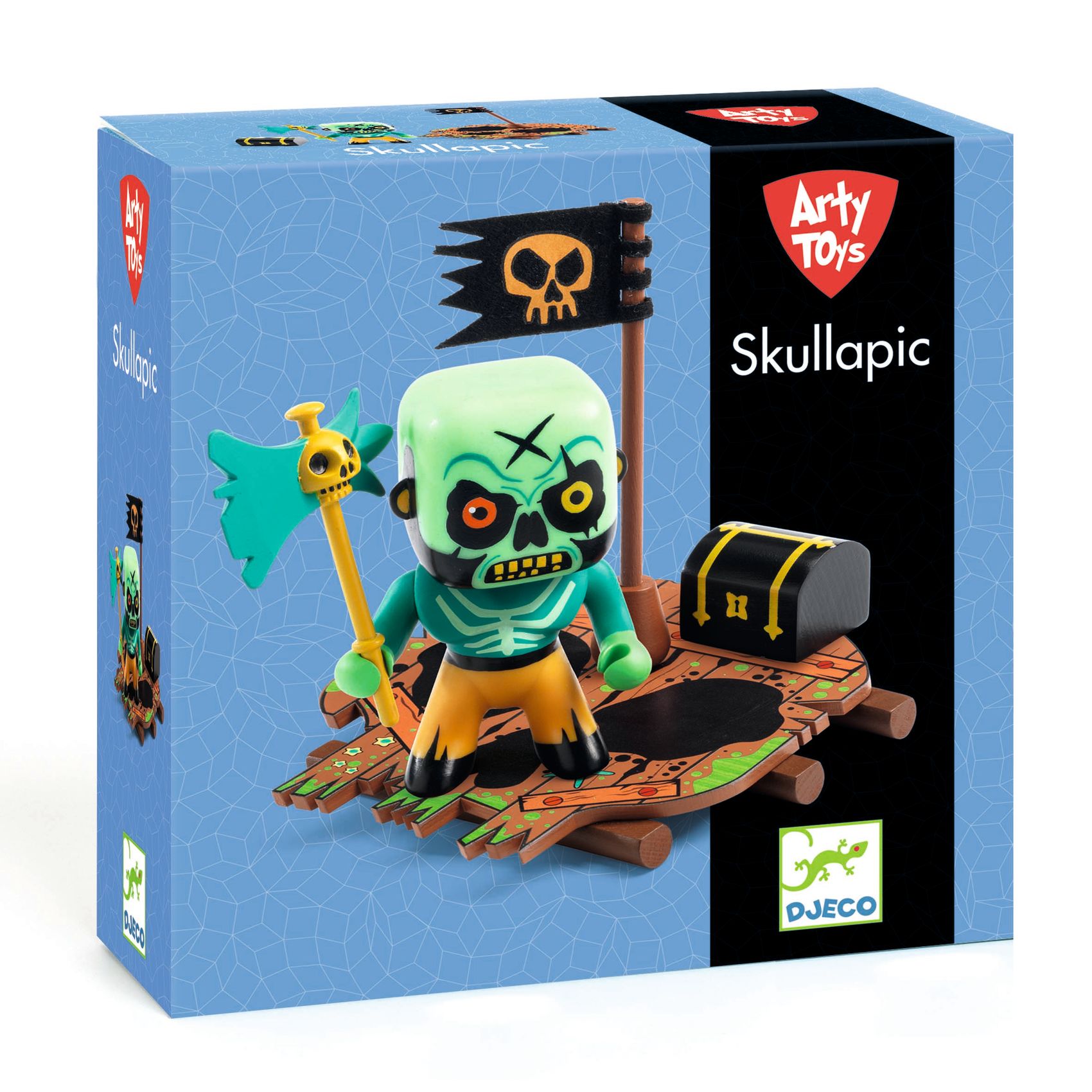 Djeco Arty Toys Skullapic action figure vinile 7 cm
