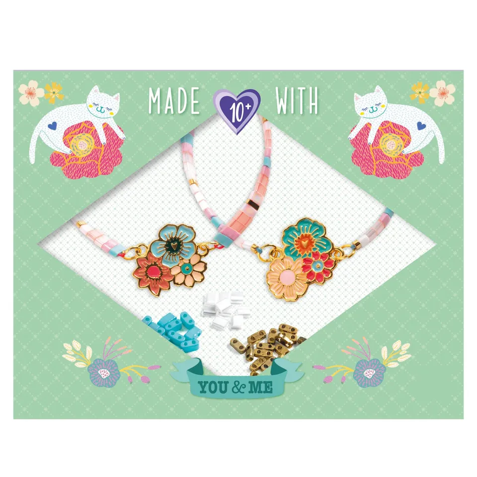 Djeco You&Me Flower kit braccialetti 2 pezzi
