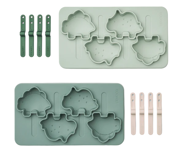 Liewood Manfred Ice Pop Dino Mix stampi gelato 6 pezzi