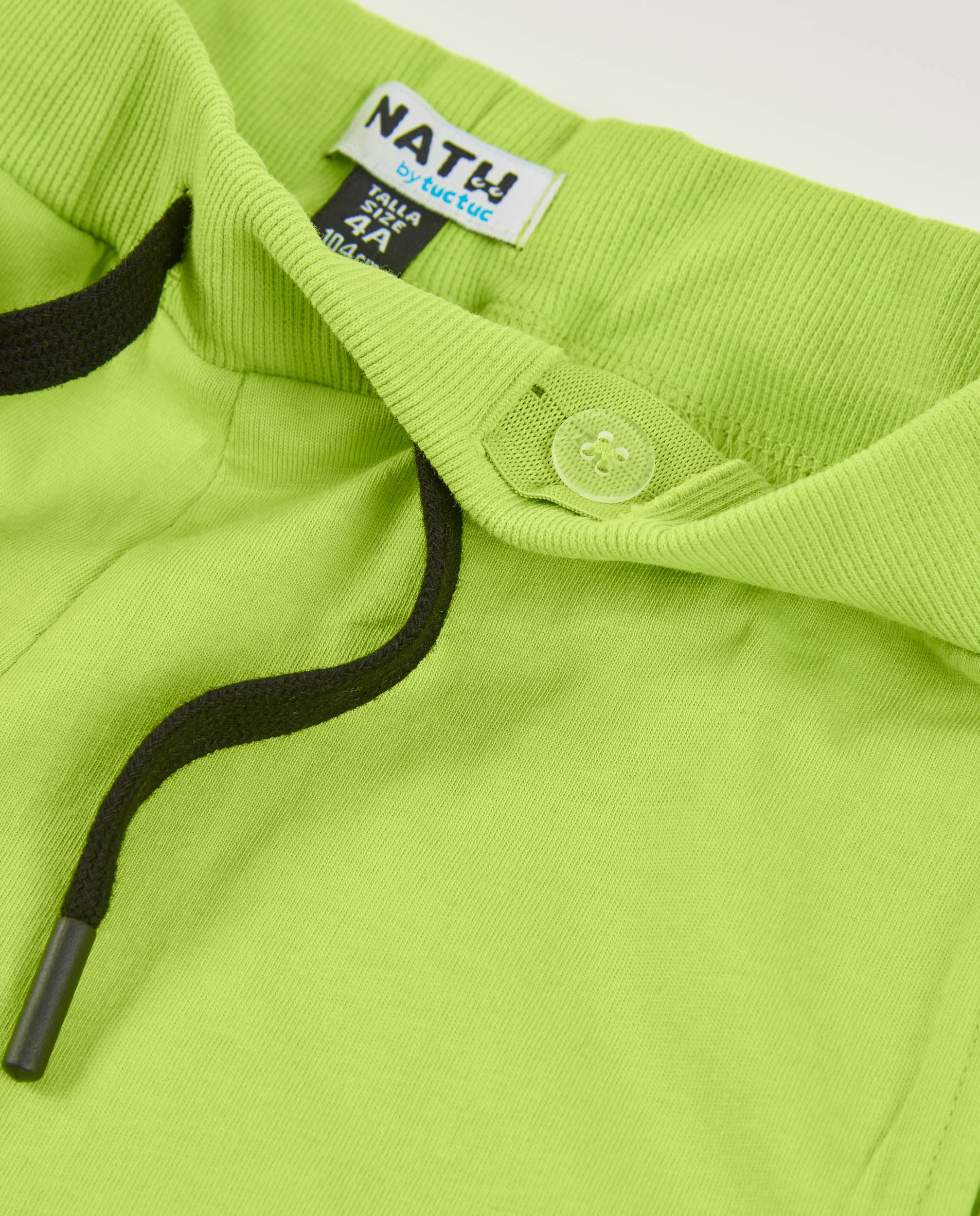 Tuc Tuc bermuda bambino verde lime tasche laterali