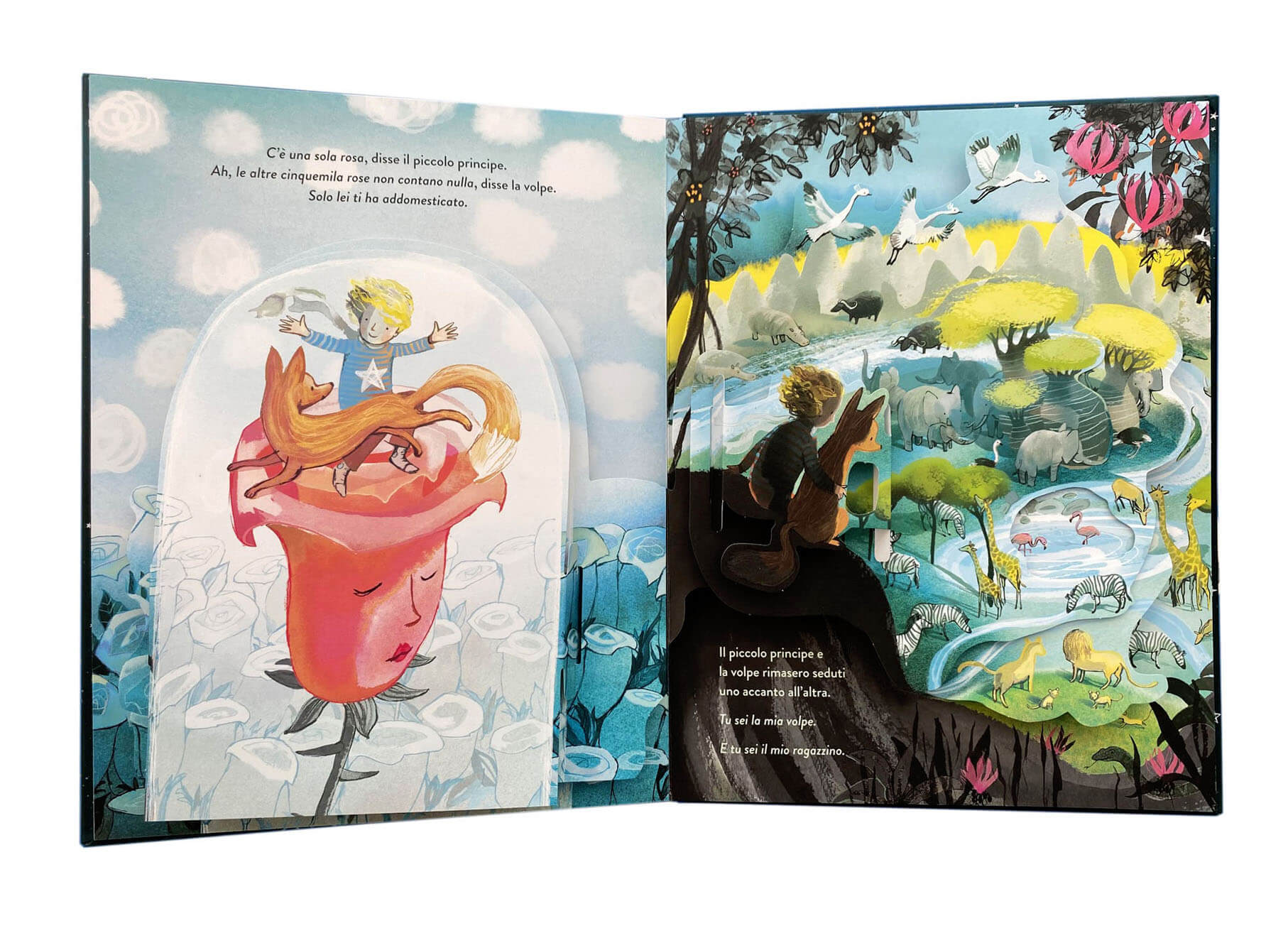 Il Piccolo Principe libro pop-up illustrato dai 3 anni