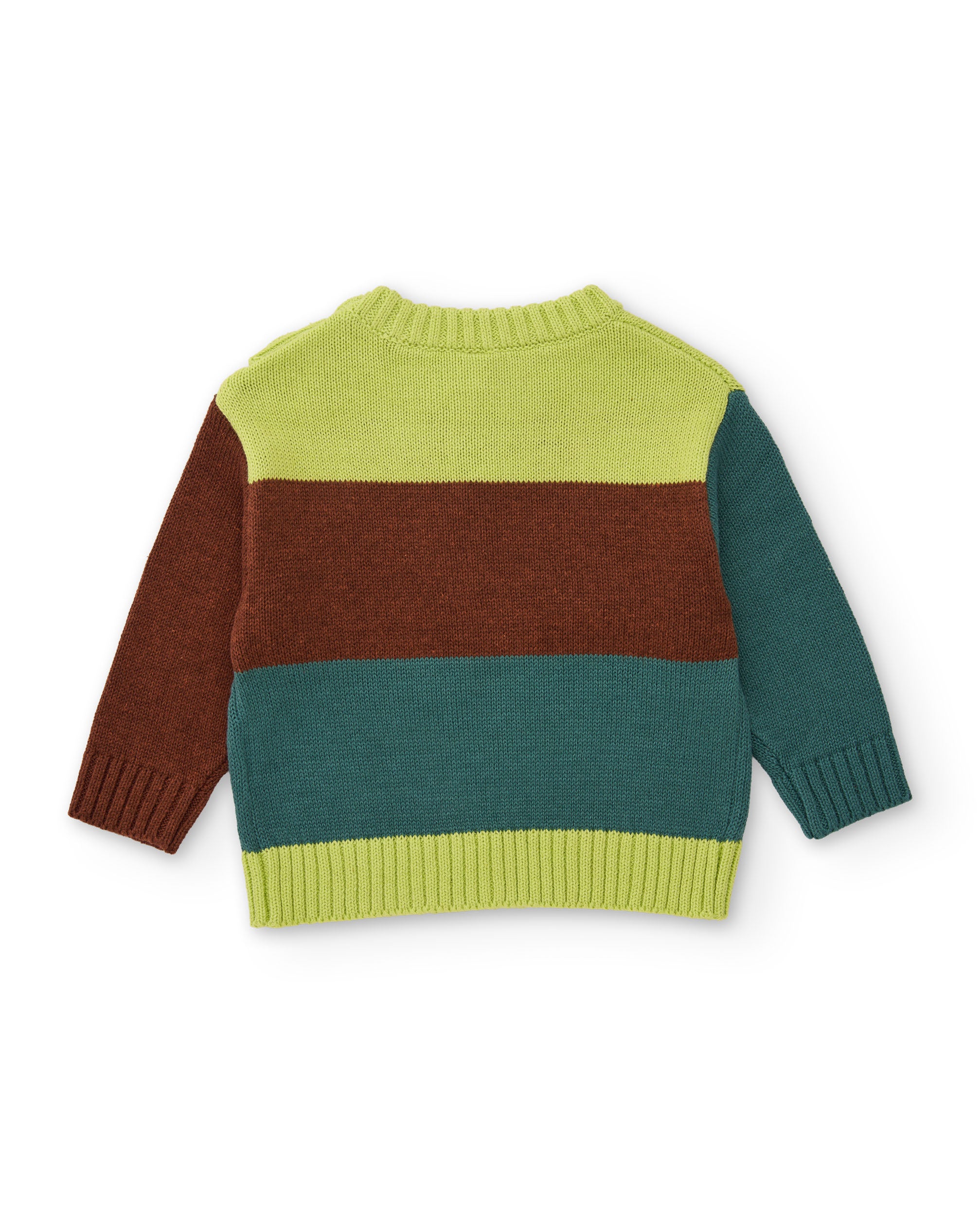 Tuc Tuc Mystic Forest maglione bambino verde righe