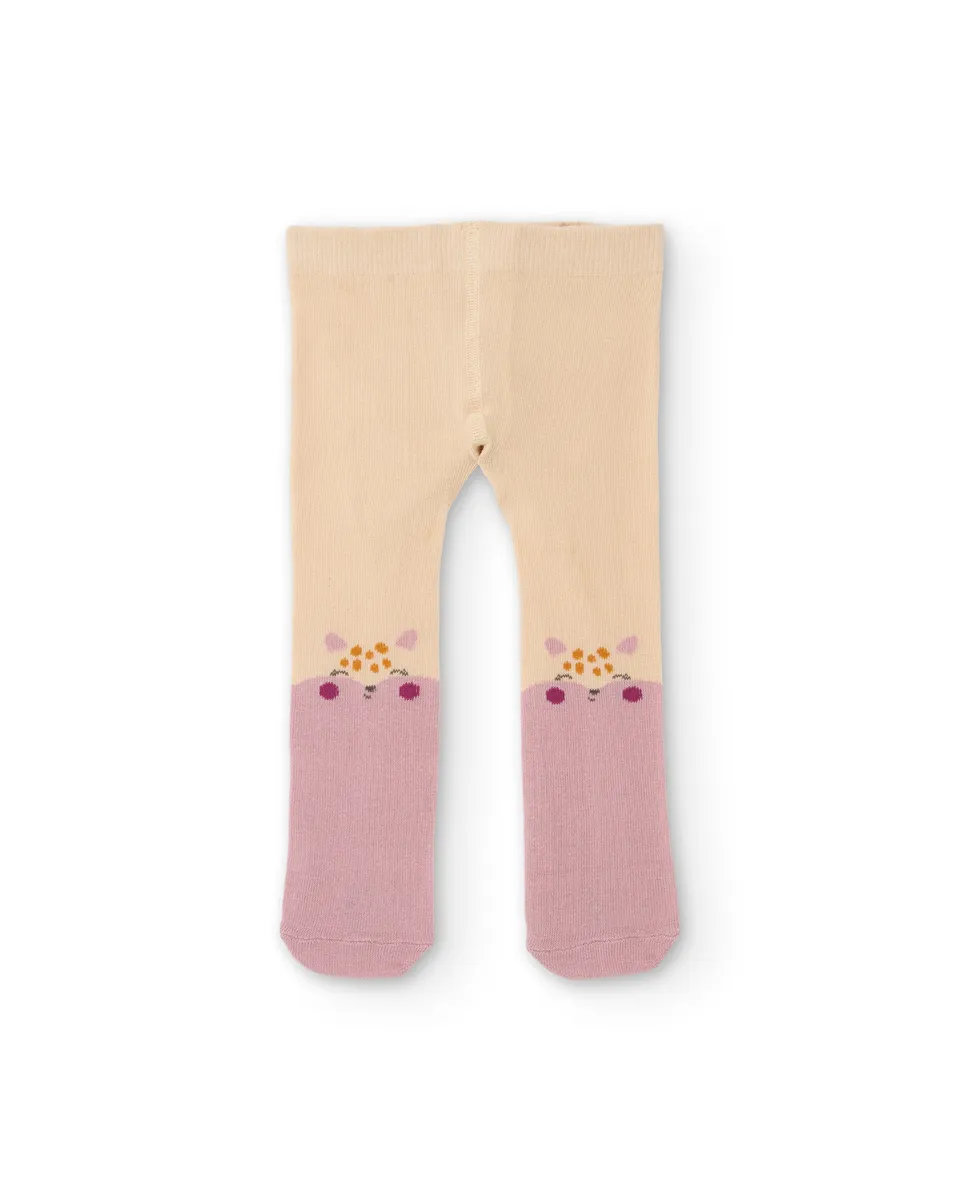 Tuc Tuc Magic Foxy collant neonata beige fantasia