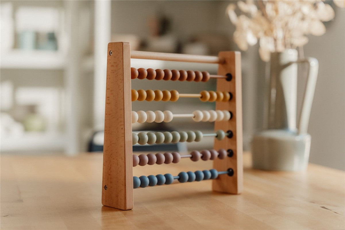 Little Dutch abaco legno arcobaleno per contare