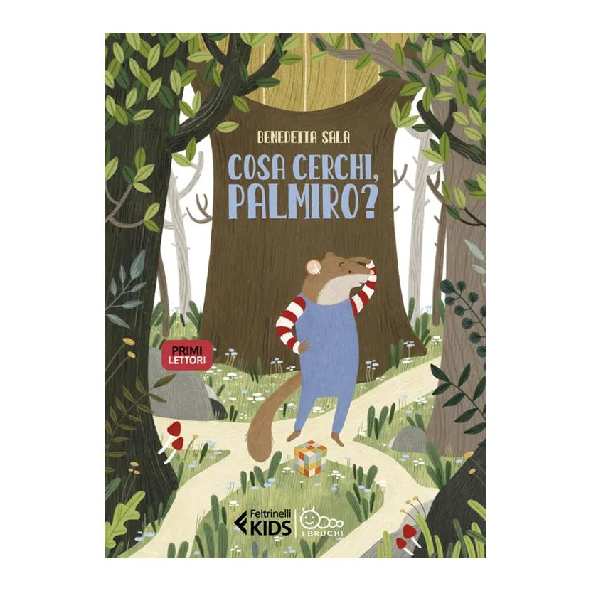Feltrinelli Cosa cerchi Palmiro? albo illustrato maiuscolo