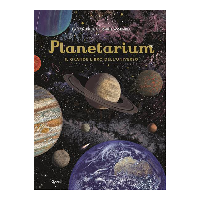 Rizzoli Planetarium libro illustrato rilegato dagli 8 anni