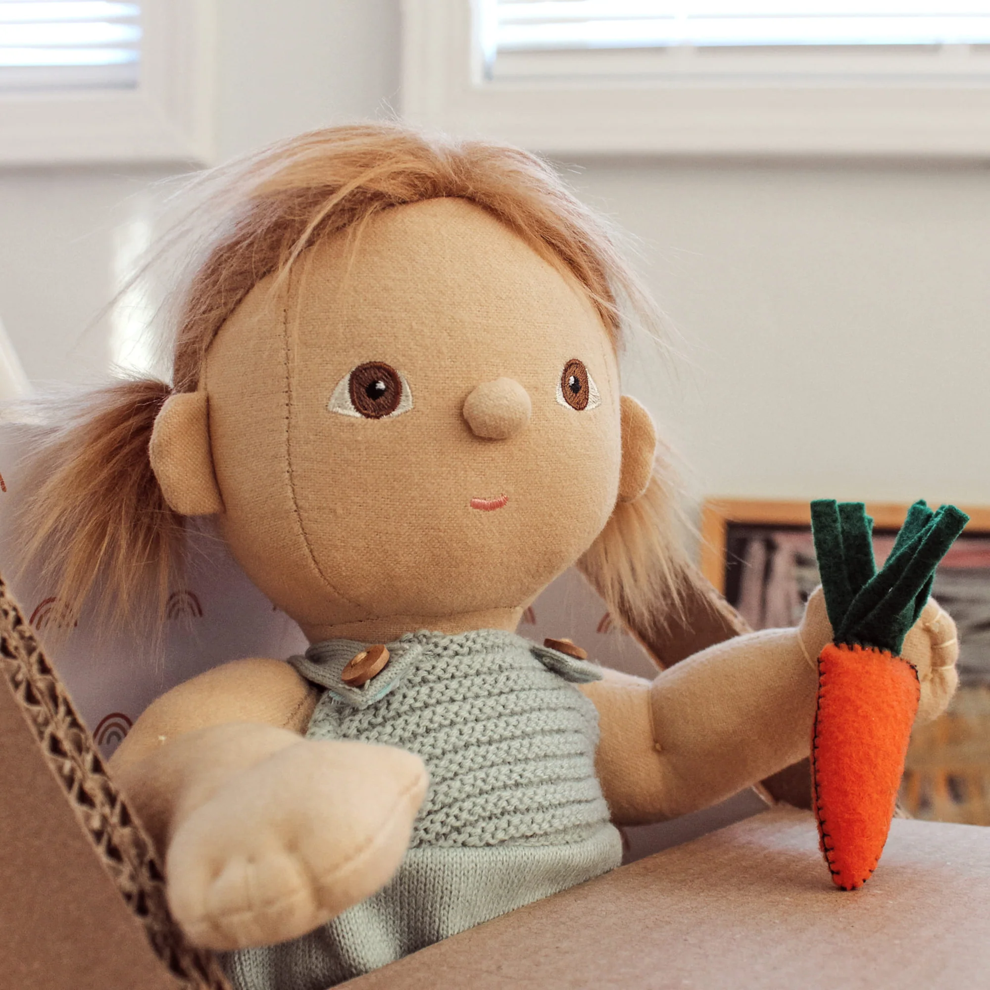Olli Ella Dinkum Dolls Bambola Gigi Morbida