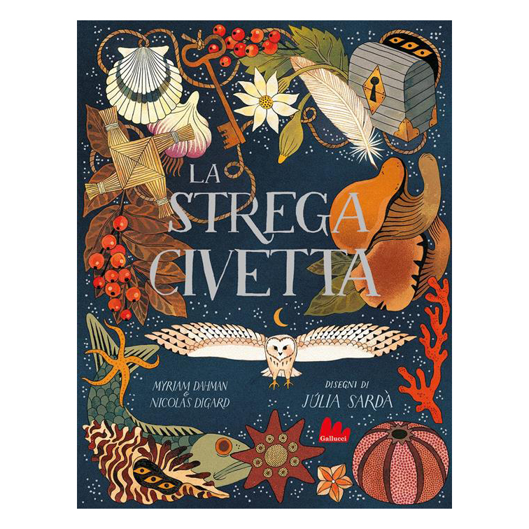 Gallucci La Strega Civetta libro copertina rigida 48 pagine