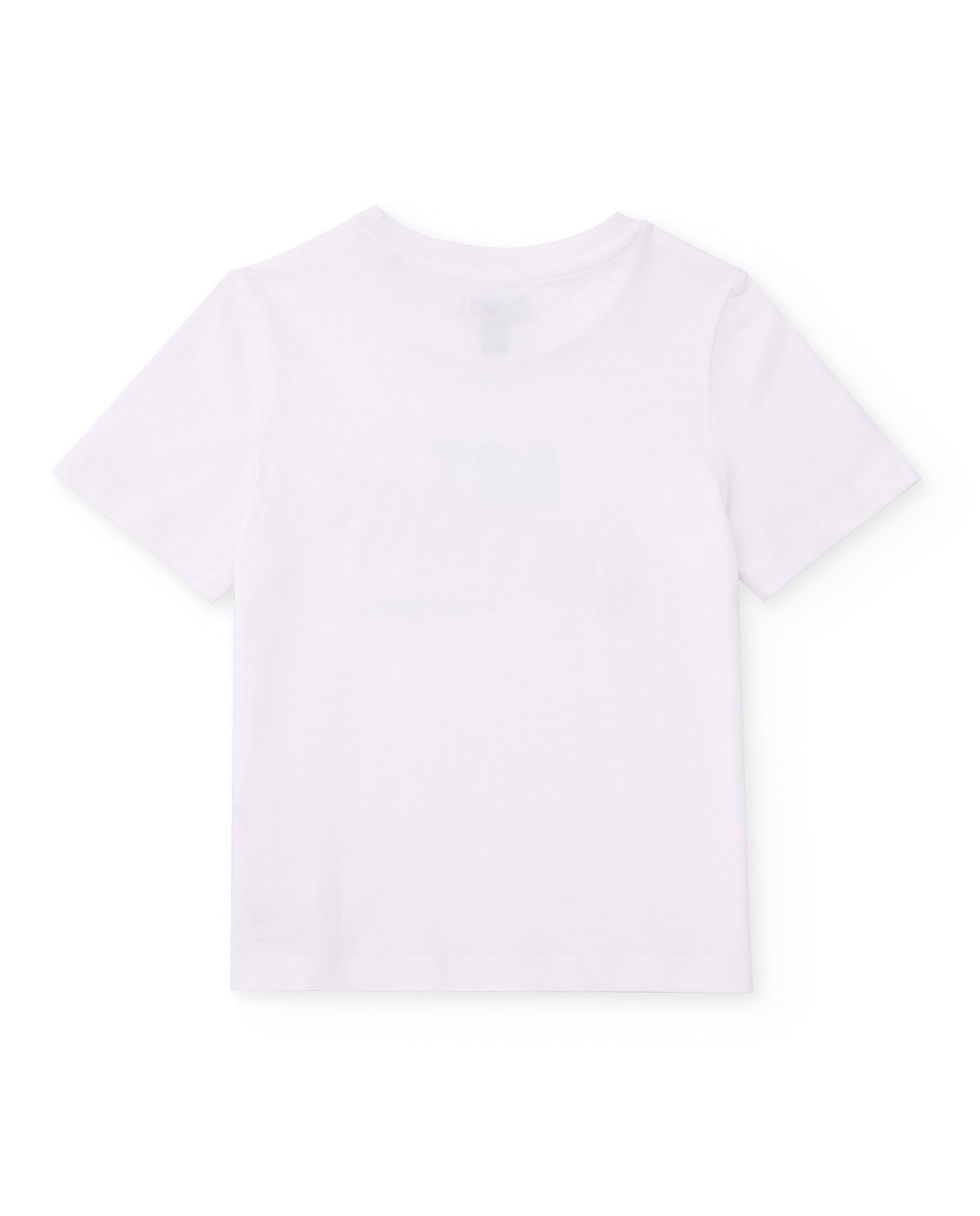 Tuc Tuc maglietta bambino bianca stampa frontale jersey