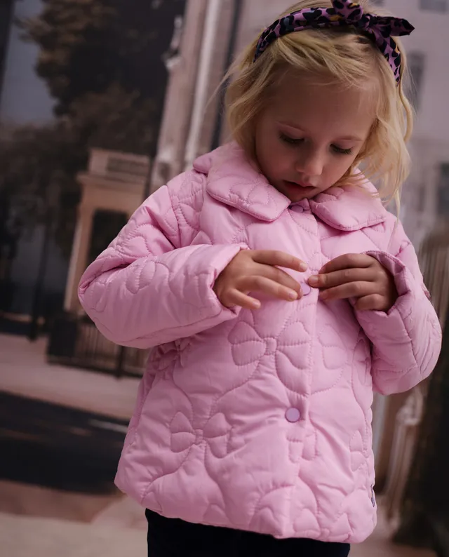 Tuc Tuc piumino bambina rosa fiocchi trapuntato