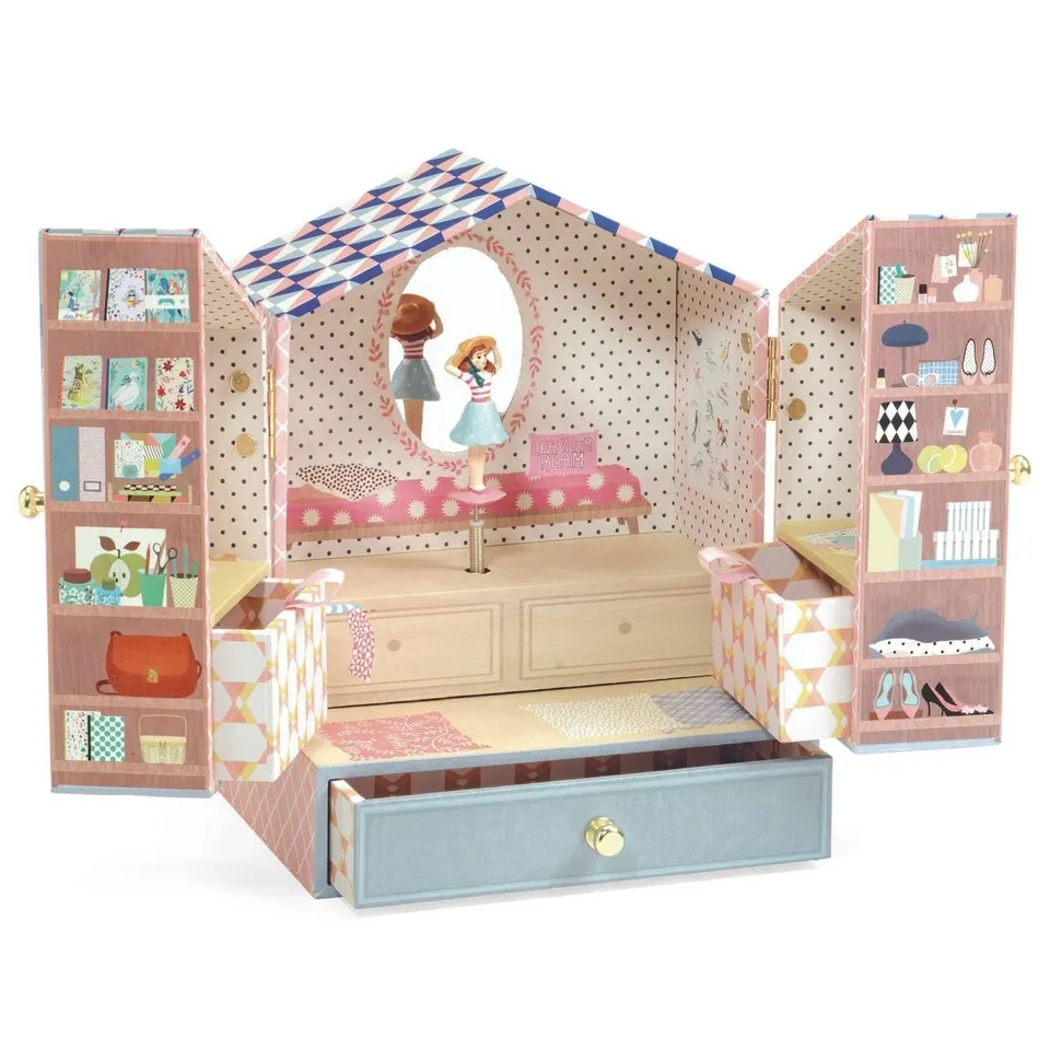Djeco Tinou Shop carillon casetta bimba Mozart
