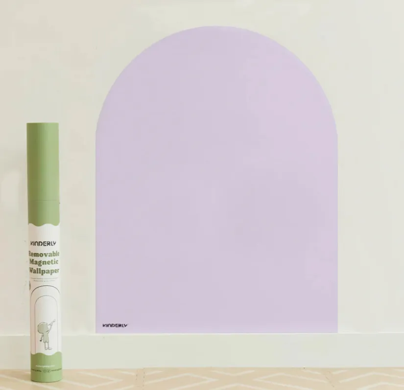 Kinderly Lilac lavagna magnetica adesiva arco riposizionabile