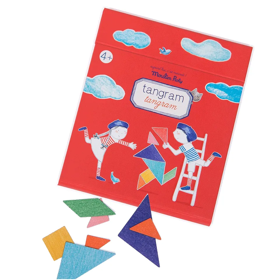 Moulin Roty Mercredi tangram magnetico viaggio
