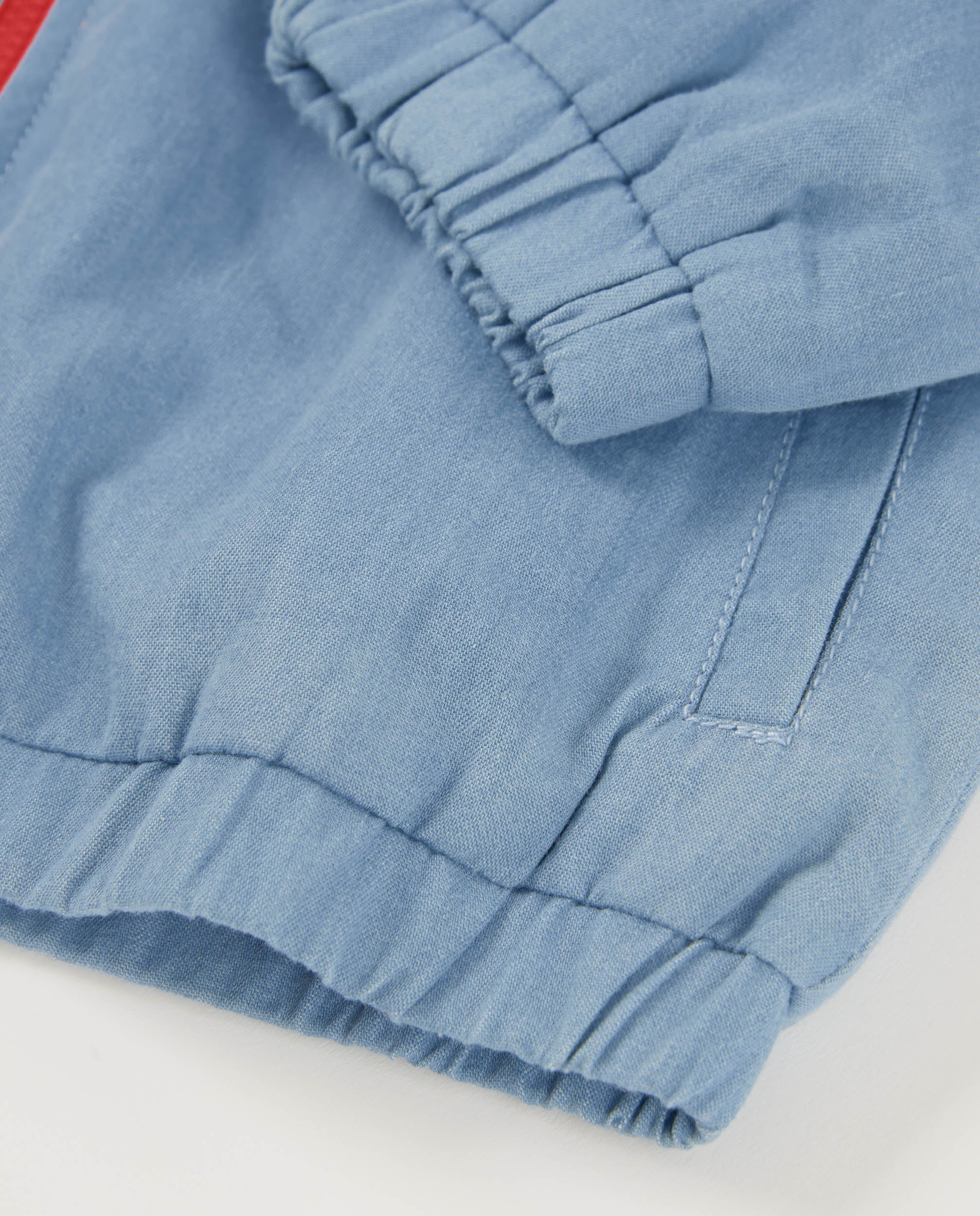 Tuc tuc giacca bambino denim blu con cappuccio