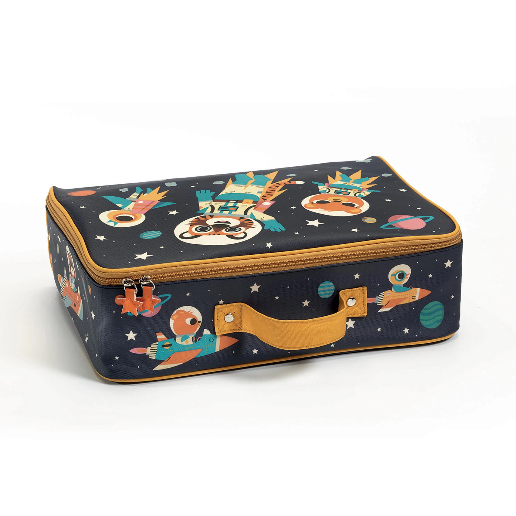 Djeco Space Bauletto Valigia Bambini Cotone 39 cm