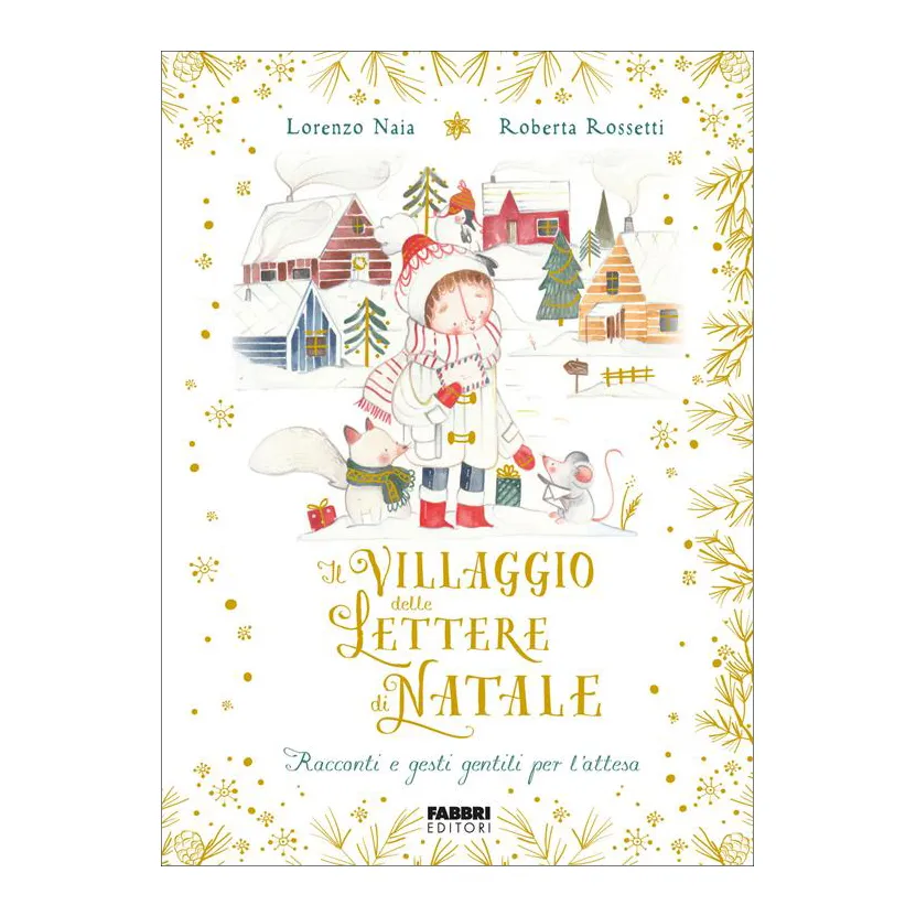 Fabbri Villaggio delle Lettere di Natale libro Avvento 96 pagine