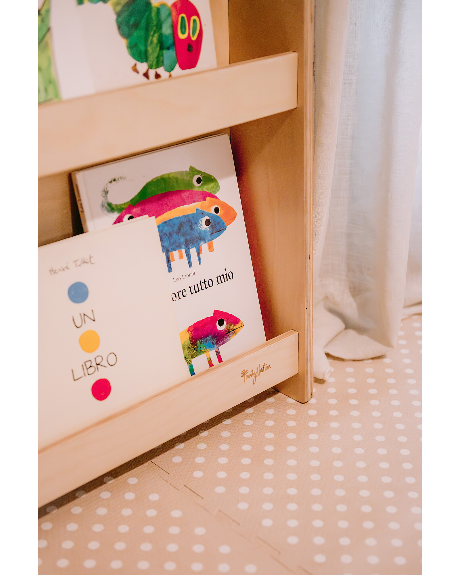 Baboo Cloud libreria frontale Montessori legno naturale