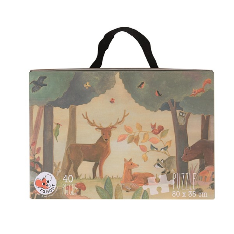 Egmont Toys Forest Puzzle 40 Pezzi 80x36 cm