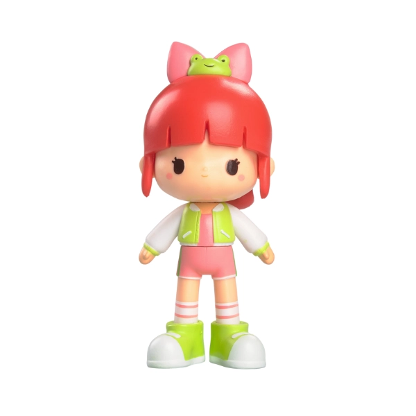 Dundun Rubino Fashion Dolls bambolina in vinile intercambiabile