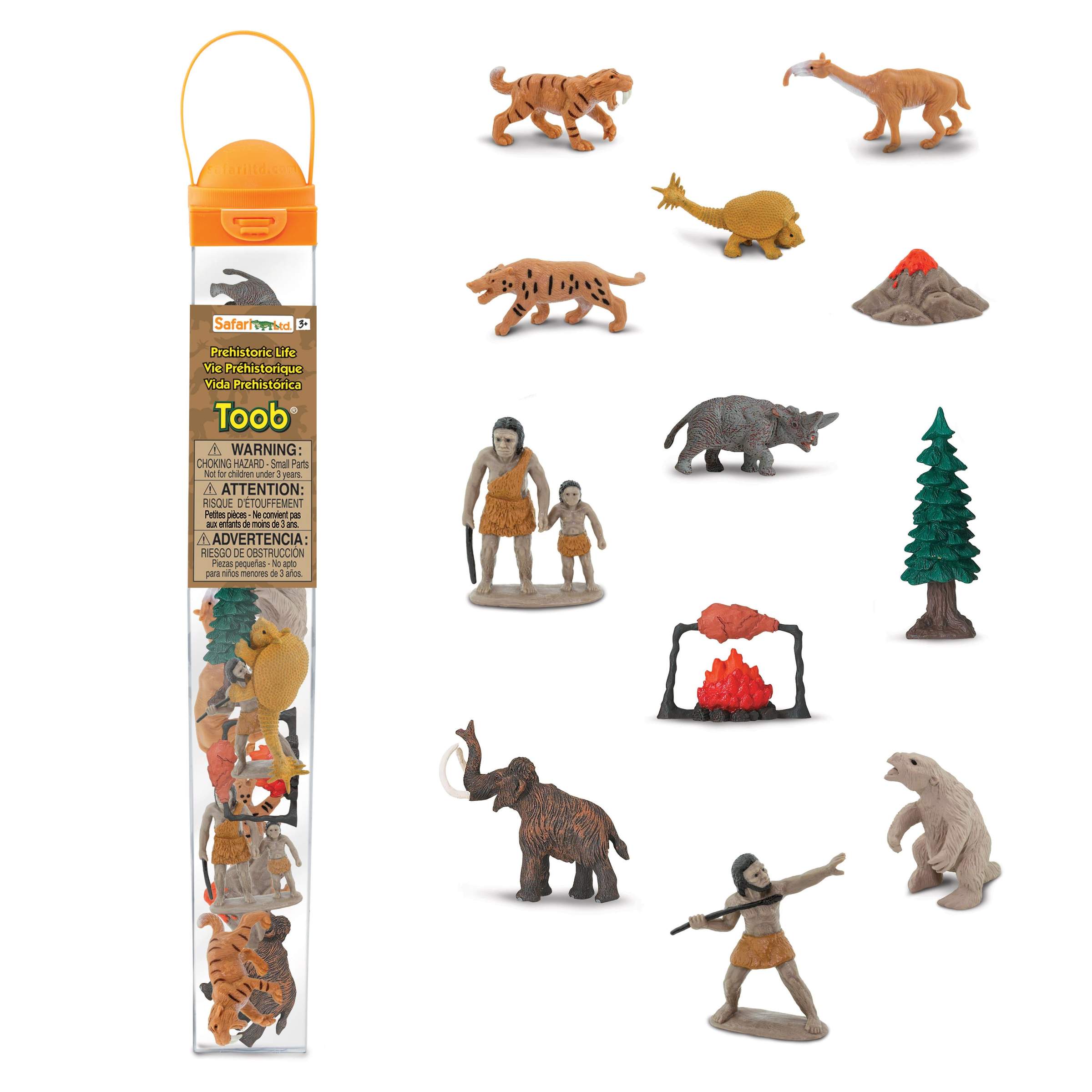 Safari Ltd Prehistoric Life Toob 12 miniature preistoria