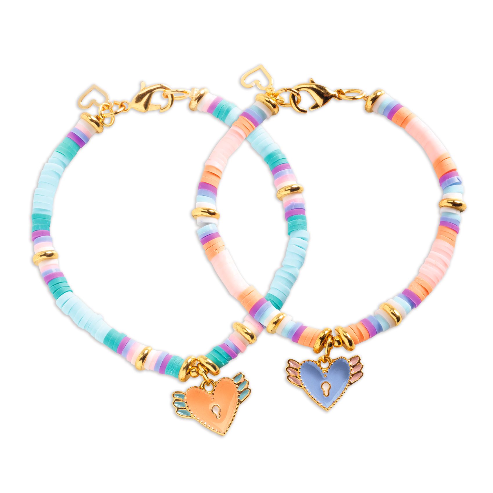 Djeco You&Me Heart Heishi kit braccialetti