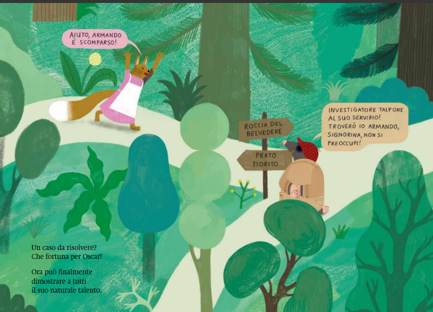 Terre di Mezzo Talpone Il primo caso libro bambini 48 pagine