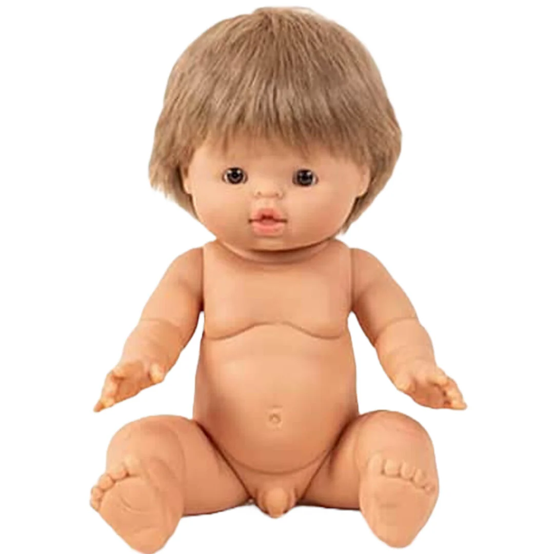 Paola Reina Baby Doll Achille bambola vinile 34 cm