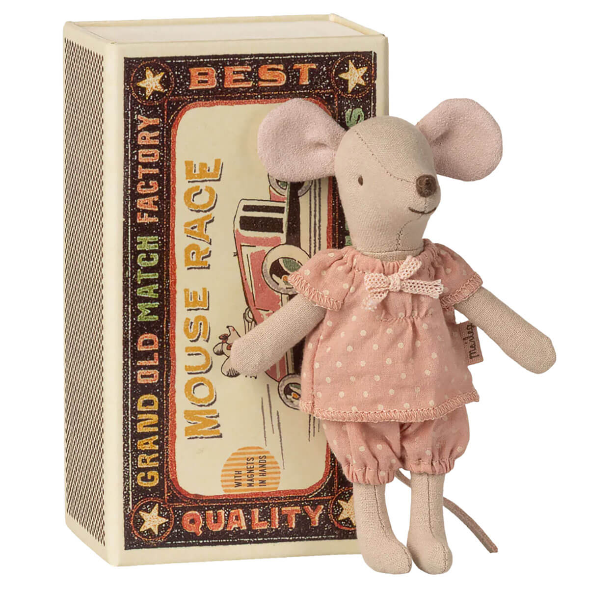 Maileg Topino Big Sister pigiama in box matchbox 13 cm