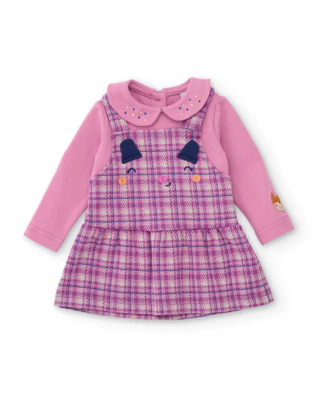 Tuc Tuc Magic Foxy vestito neonata rosa quadri