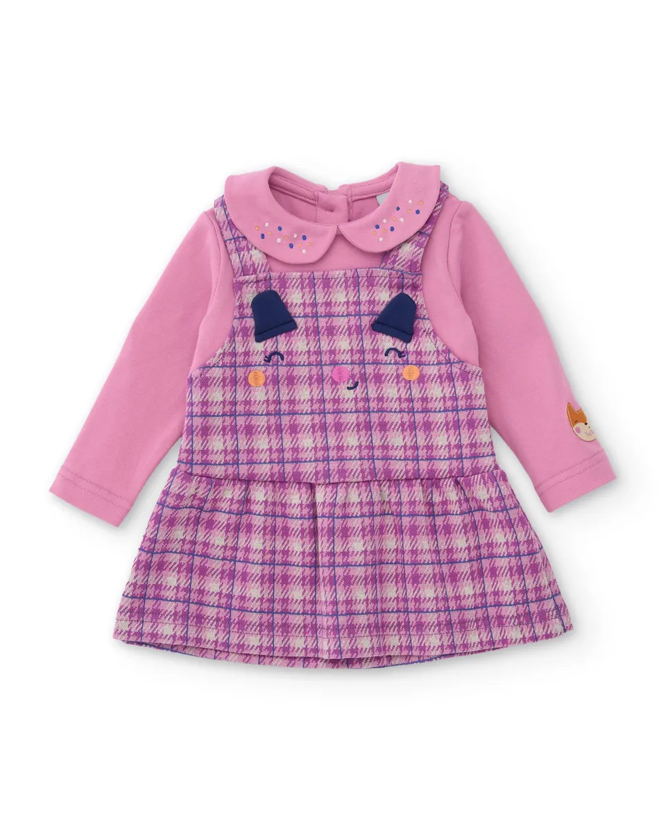 Tuc Tuc Magic Foxy vestito neonata rosa quadri