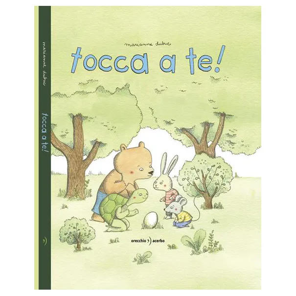 Orecchio Acerbo Tocca a te! libro illustrato 4 anni