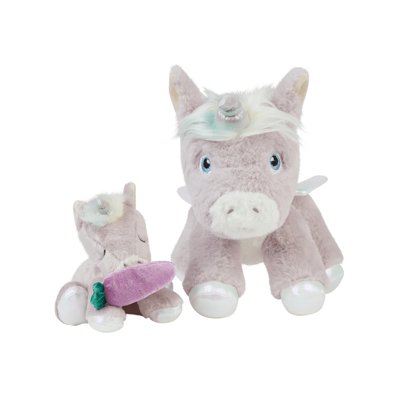 OlliElla Dinkum Glimmer Lilac peluche unicorno lilla