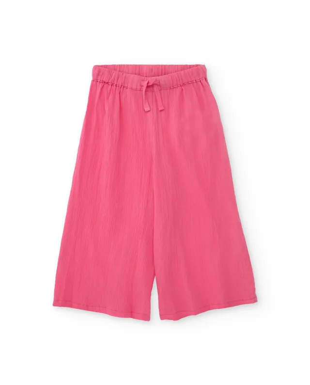 Tuc Tuc pantaloni bambina rosa vita elasticizzata leggeri