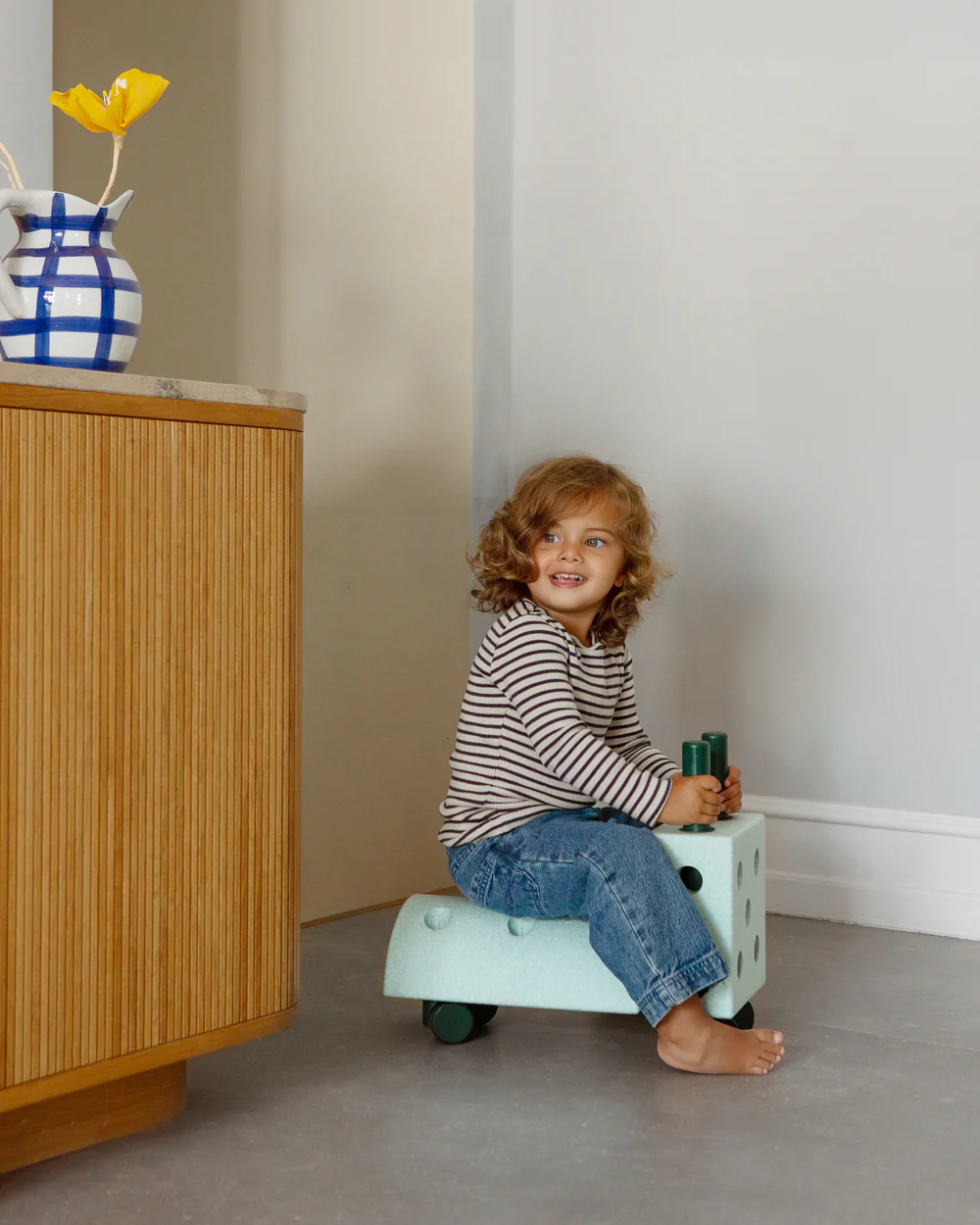 Modu Tiny Ride Mint-Forest cavalcabile costruzioni 10 pezzi
