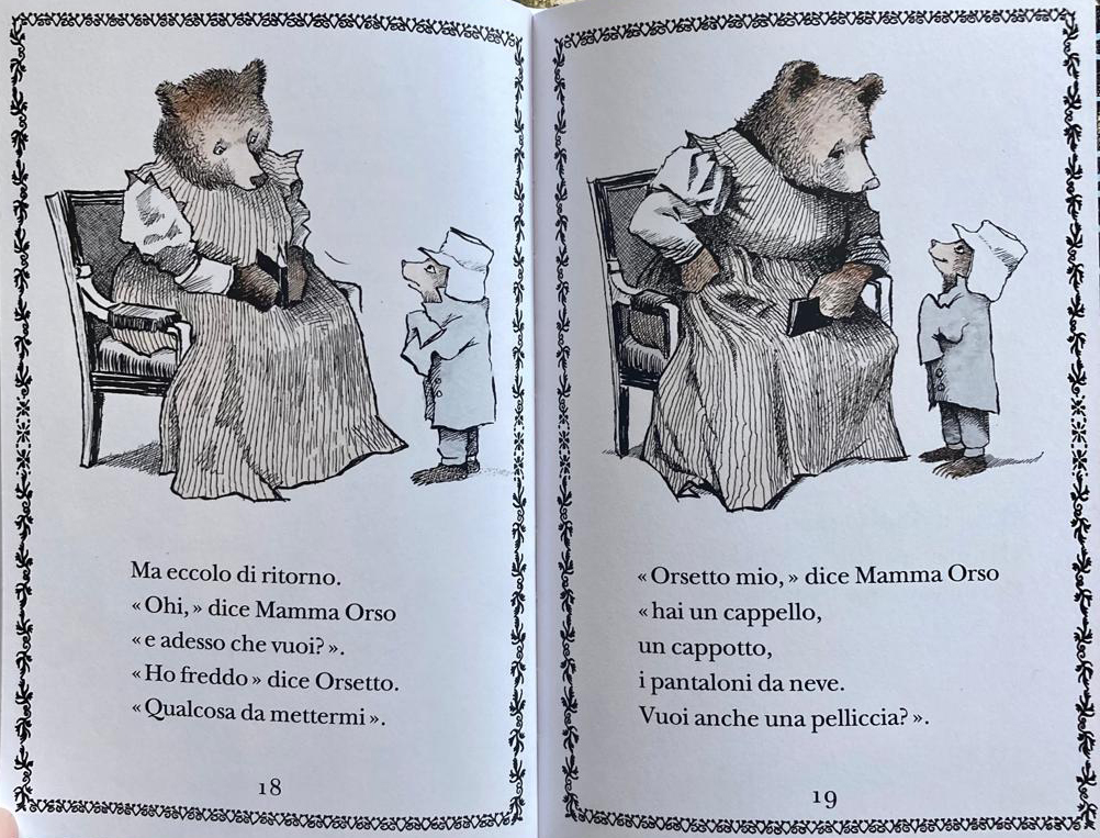 Adelphi Orsetto Sendak Minarik libro bambini 3-6 anni