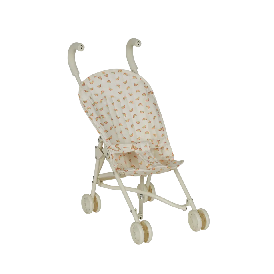 OlliElla Sollie Stroller passeggino bambole Rainbow cotone