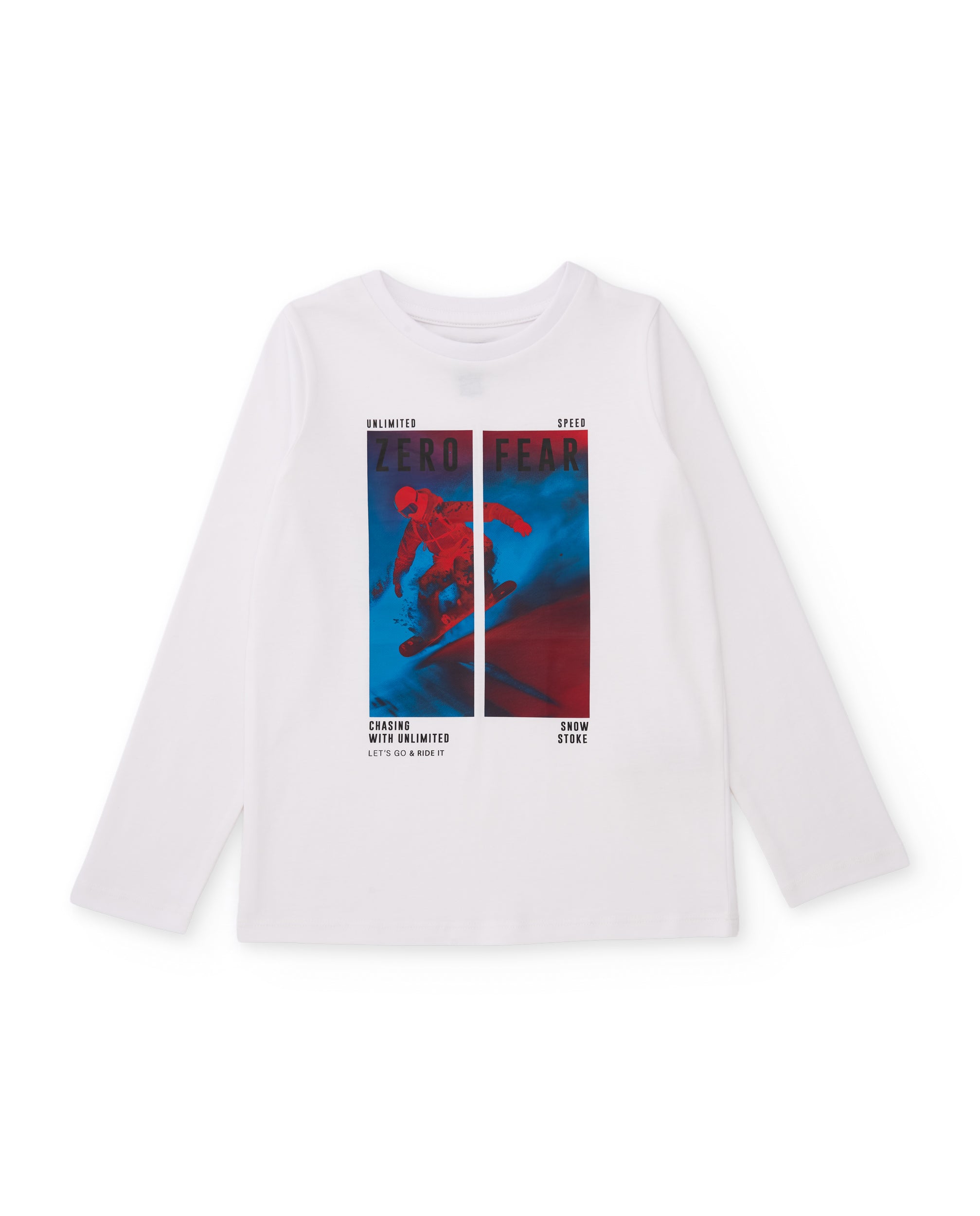 Tuc Tuc maglia bambino manica lunga cotone bianca