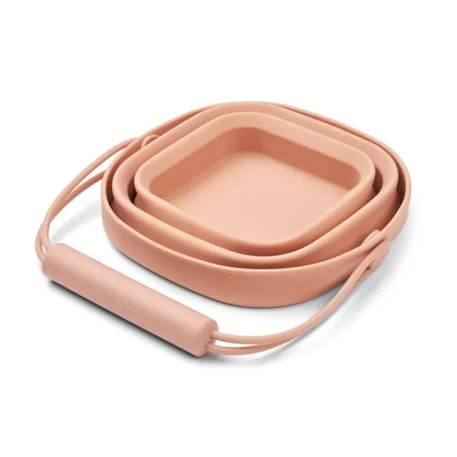 Liewood Abelone secchiello mare Rose silicone pieghevole