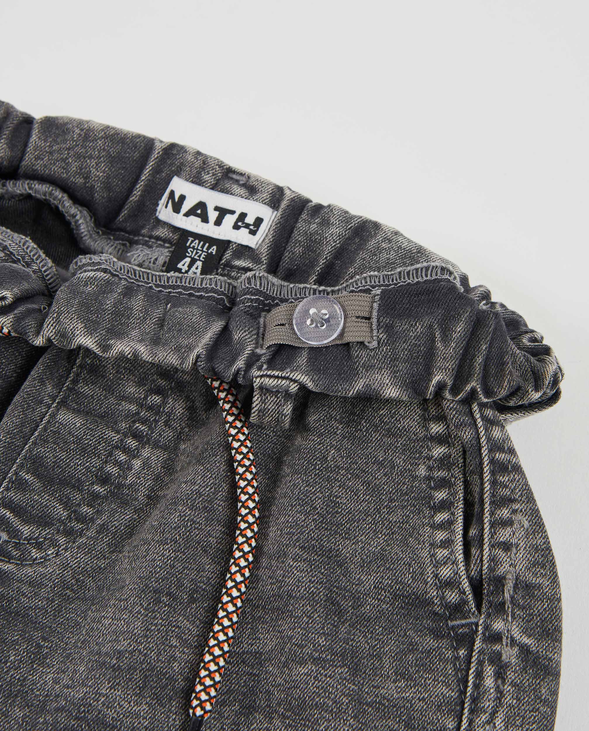 Tuc Tuc pantaloni cargo bambino grigi denim