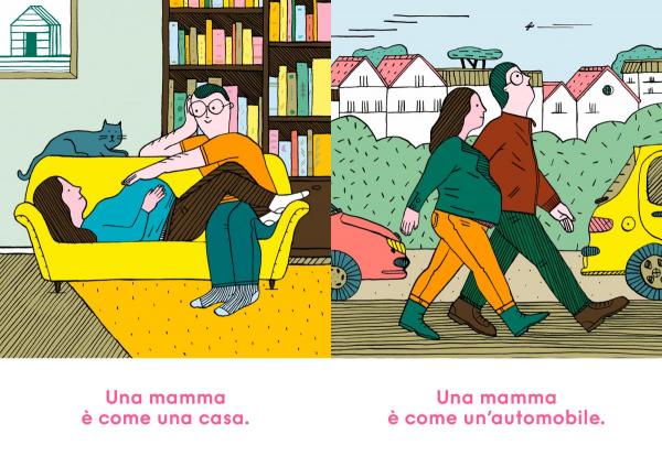 Topipittori Una mamma è come una casa albo 3-6 anni