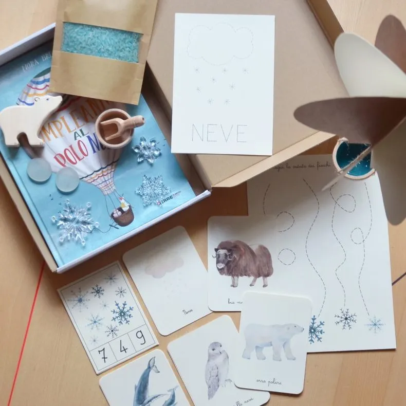 PlayKitBaboo Compleanno al Polo Nord playbox invito al gioco