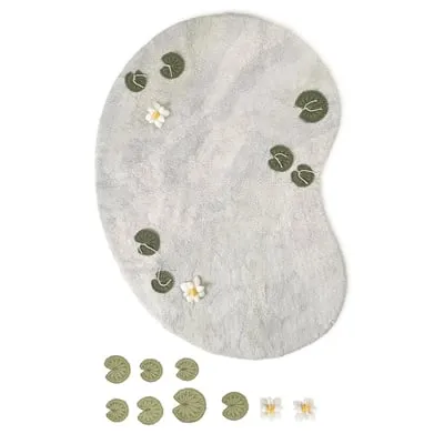 Lorena Canals Swan Lake tappeto cameretta cotone 130x170