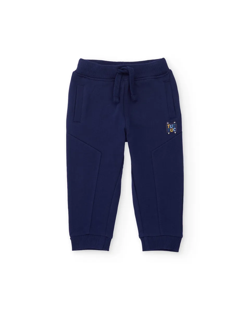 Tuc Tuc pantaloni tuta bimbo blu coulisse
